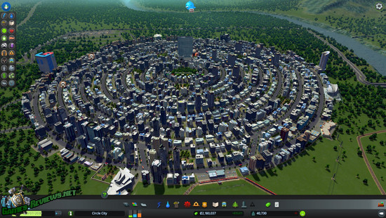 Мегаполис в Cities: Skylines