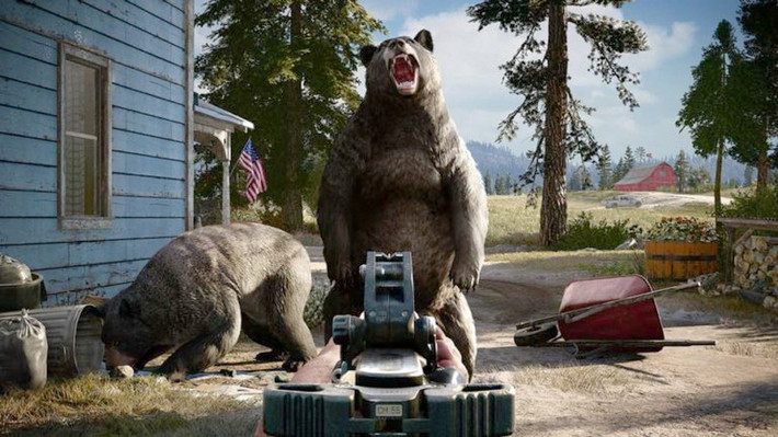 Медведи в Far Cry 5