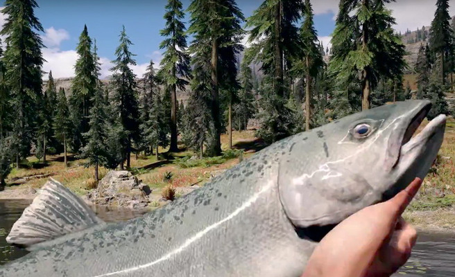Ловля лосося в Far Cry 5