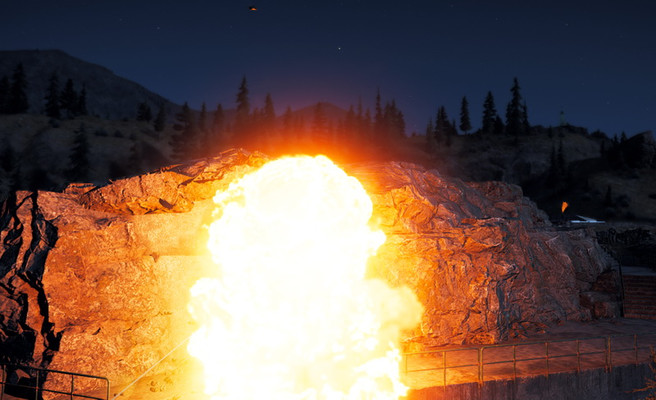 Взрыв бункера Веры в Far Cry 5