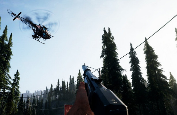 Скриншот из задания «Вооруженный конвой в горах» в Far Cry 5