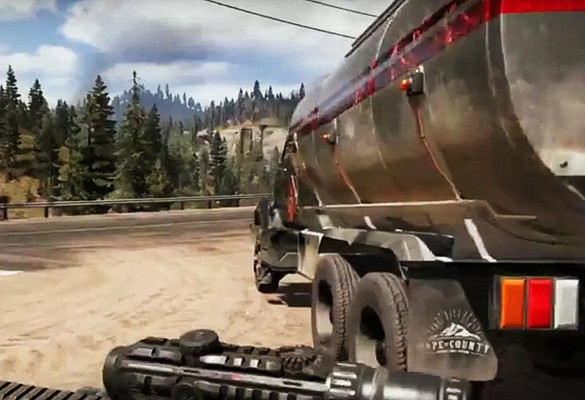 Скриншот из задания «Дозаправка» - Far Cry 5