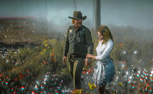 Вера Сид и шериф в Far Cry 5