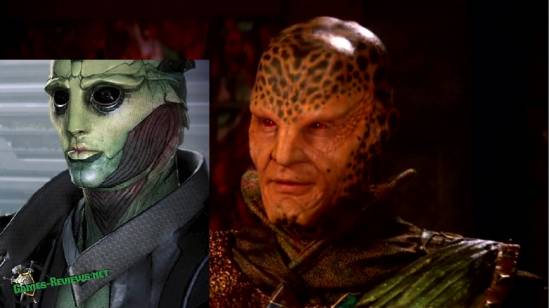 Часть 3: сходство персонажей с актёрами и моделями  в Mass Effect 2 и 3