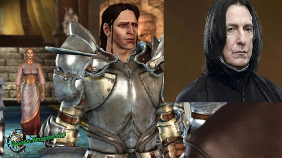 Часть 2: сходства персонажей серии игр Dragon Age и актёров