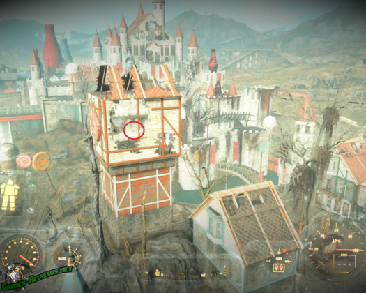 Башня в детском мире Fallout 4