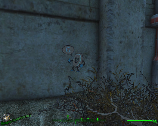 Fallout 4: крышка в стоге сена