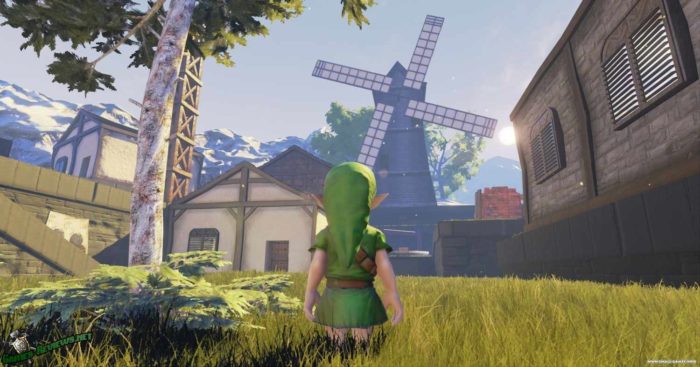 Фанат воссоздал деревню из Zelda: Ocarina of Time на Unreal Engine 4