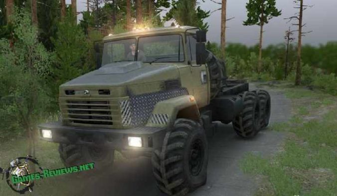 SpinTires: мод на КрАЗ 6322 v2.0