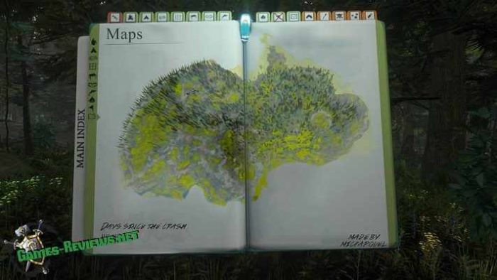 The Forest: карта острова