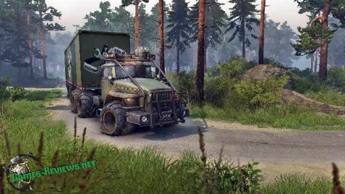 SpinTires: мод на Урал Варвар