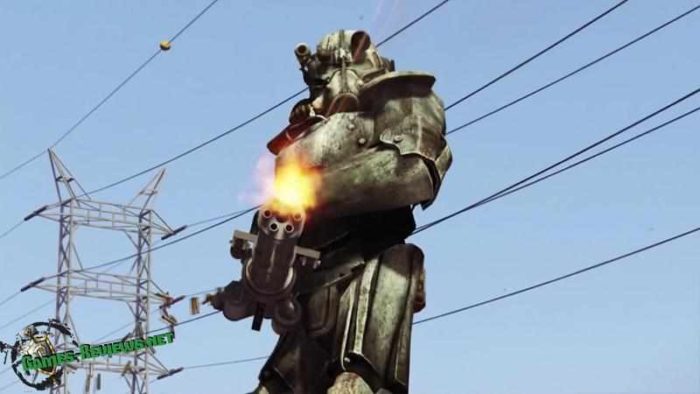 В игре GTA 5 воссоздали сцену из Fallout 4